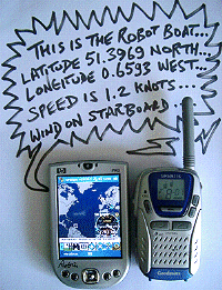 AutoPilot speaking over PMR radio