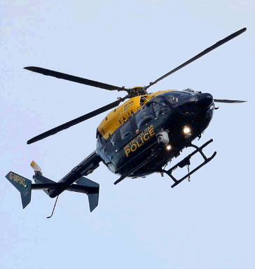 Helicopter over Sunninghill