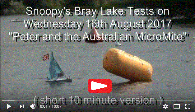 10 Minute video at Bray Lake on 16th August 2017