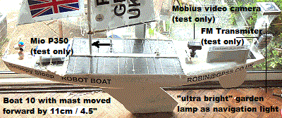 boat 10 with mast moved forward 11cm