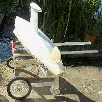 Boat 10 keel painted