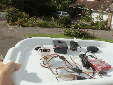 tea tray test for new boat 10 autopilot