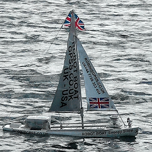 Snoopy Sloop 9 on 14th June 2013 doing The Bray Lake Test