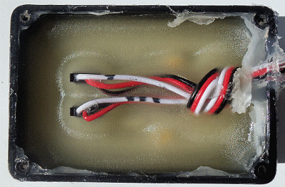 click here for bigger picture of spot timer after adding candle wax