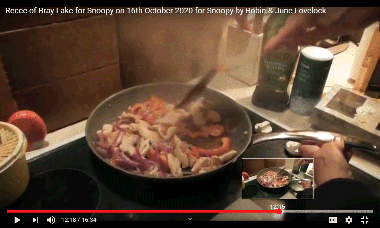 Bray Lake Recce on Friday 16th October 2020