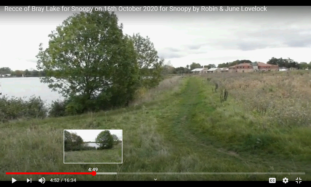 Bray Lake Recce on Friday 16th October 2020