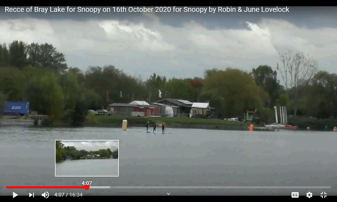 Bray Lake Recce on Friday 16th October 2020