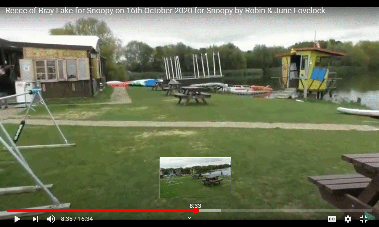 Bray Lake Recce on Friday 16th October 2020