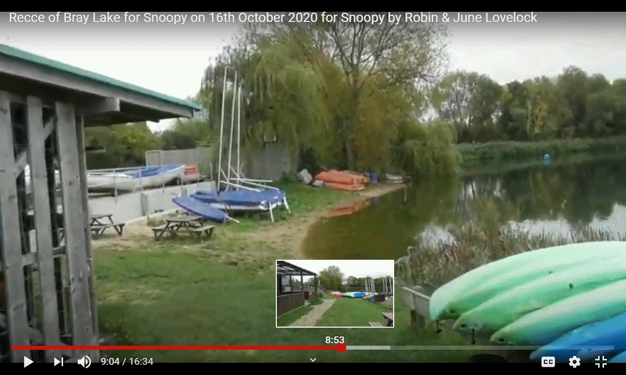 Bray Lake Recce on Friday 16th October 2020