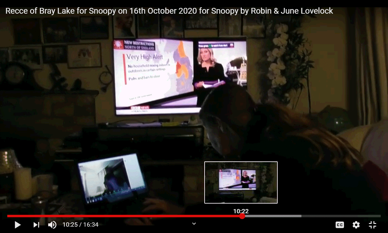 Bray Lake Recce on Friday 16th October 2020