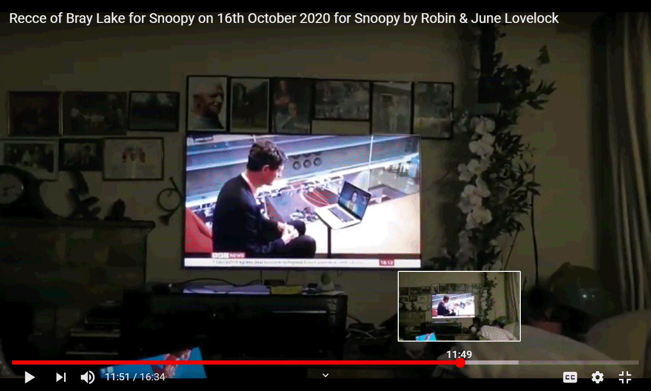 Bray Lake Recce on Friday 16th October 2020