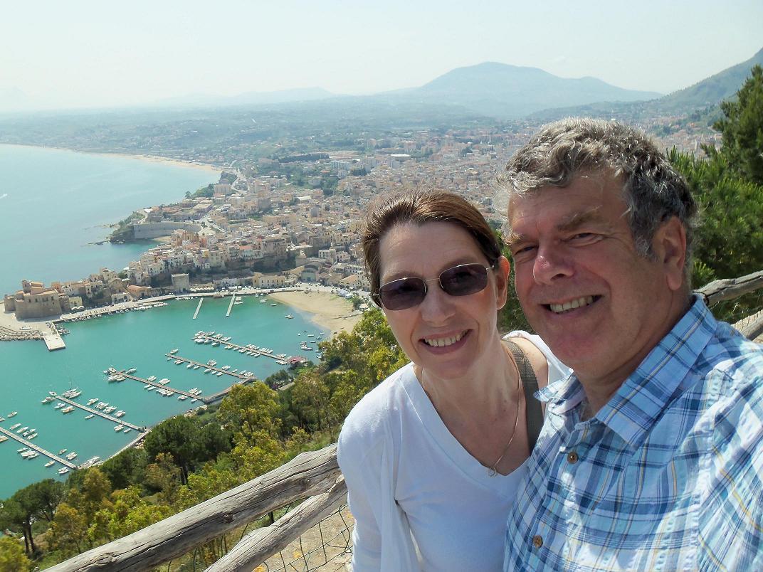 Castellammare where we stayed the first two nights