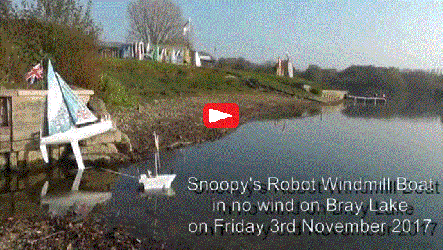 Video Snoopy's Windmill Boat in November 2017