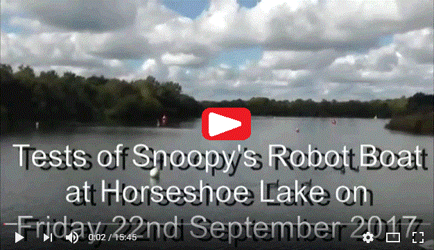 video of Tests at Horshoe Lake on Friday 22 September 2017