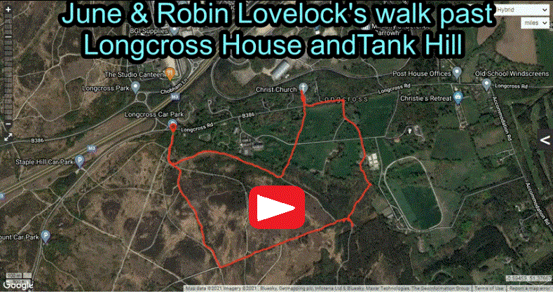 Longcross House and Tank Hill