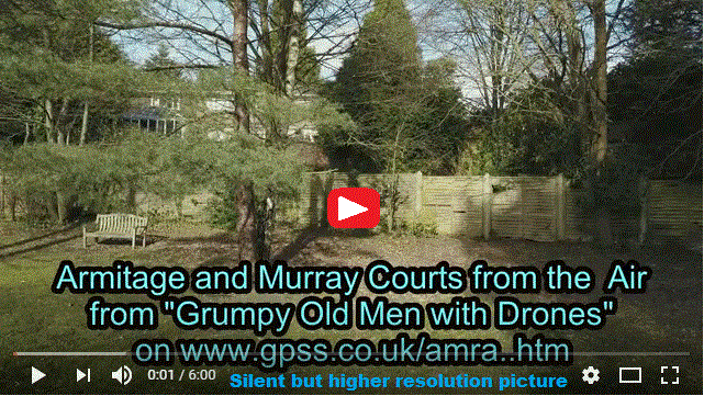 Drone Video over Armitage and Murray Courts in Sunninghill