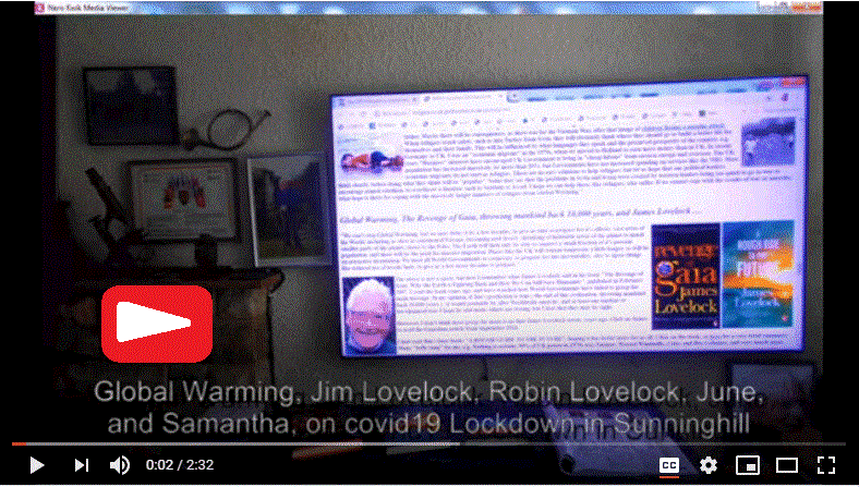 Global Warming and James Lovelock