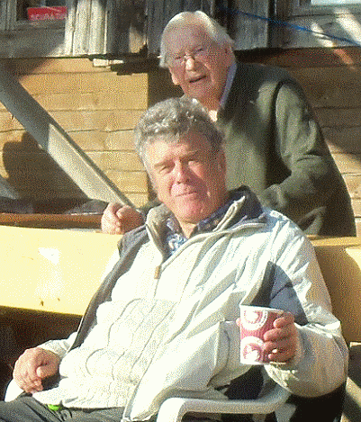 Jack and Robin at Bray Lake