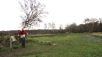 from the Monument on Chobham Common